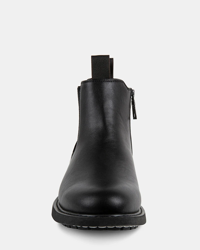 DEVLAN BLACK LEATHER