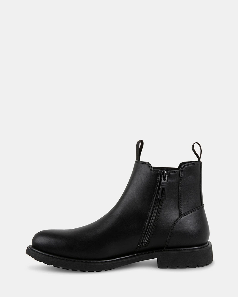 DEVLAN BLACK LEATHER