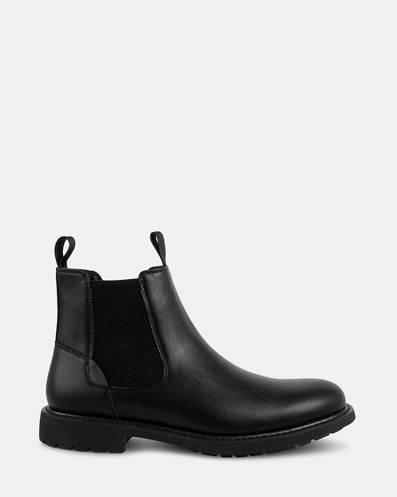 DEVLAN BLACK LEATHER