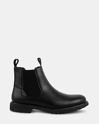 DEVLAN BLACK LEATHER