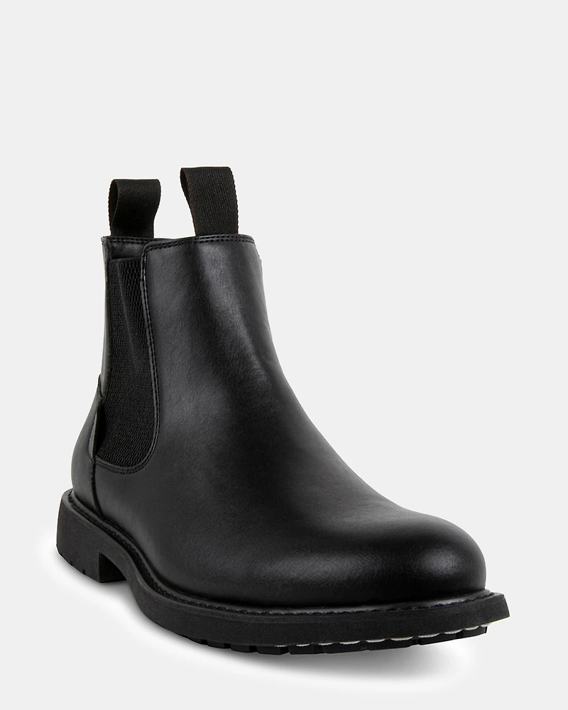 DEVLAN BLACK LEATHER