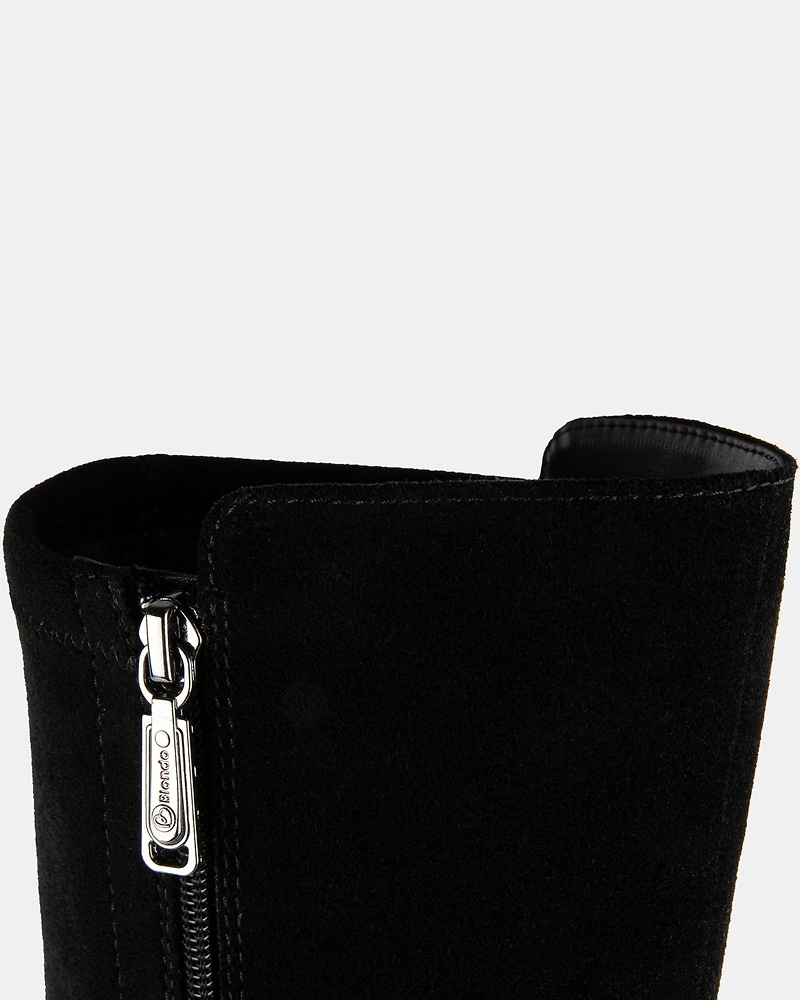 JOHANNA BLACK SUEDE