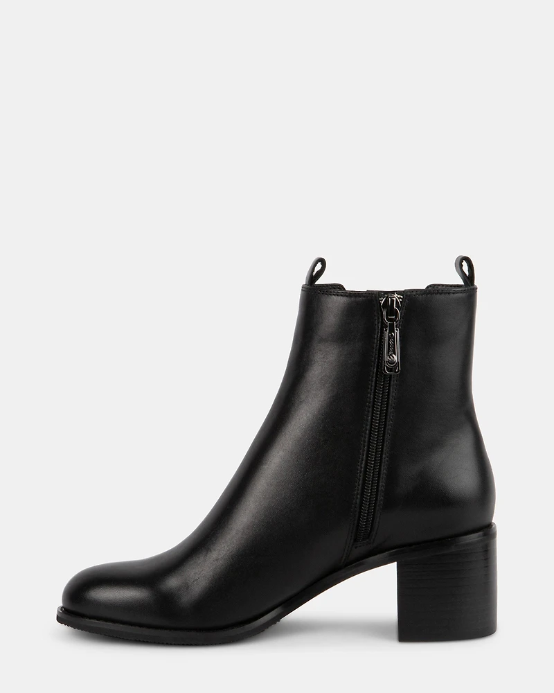 MALLORY BLACK LEATHER