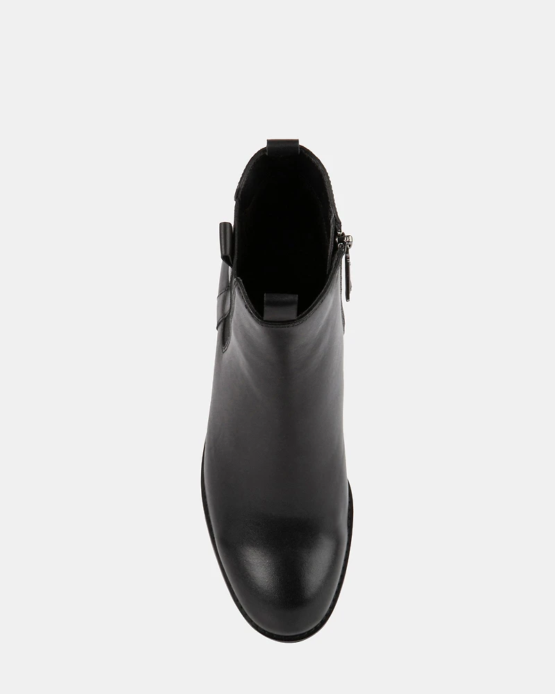 MALLORY BLACK LEATHER