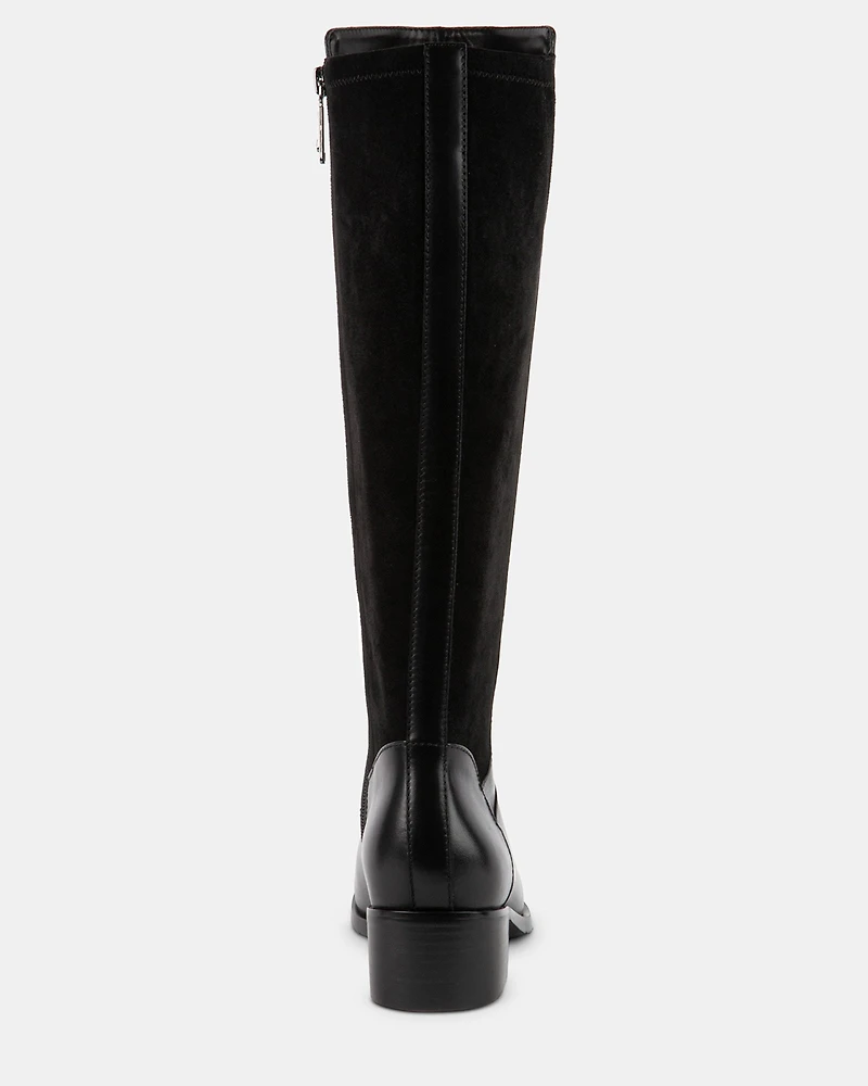 SERENAAA BLACK LEATHER