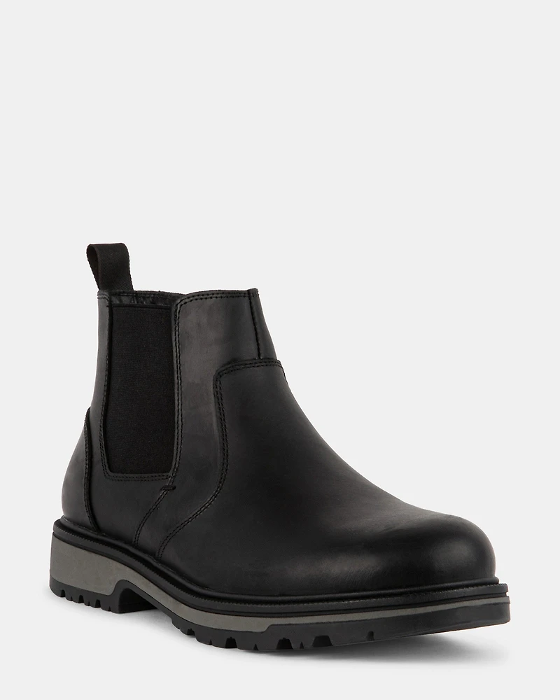GRANT BLACK LEATHER