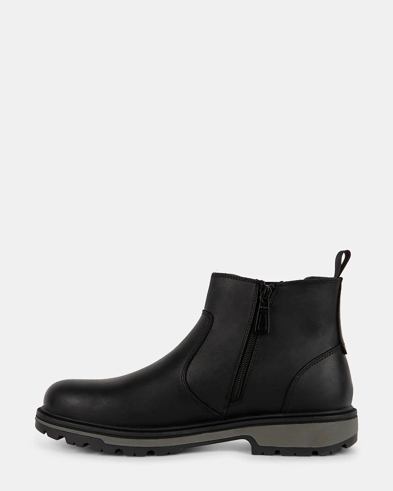 GRANT BLACK LEATHER