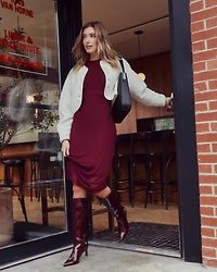 HAILEE DRESS WINE
