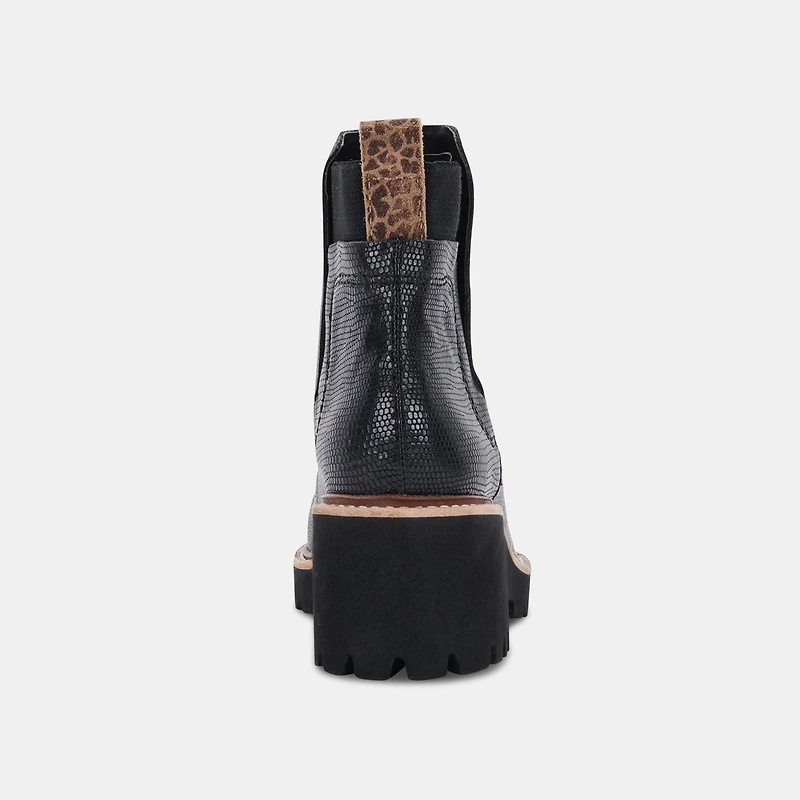 HUEY H2O BLACK LEATHER