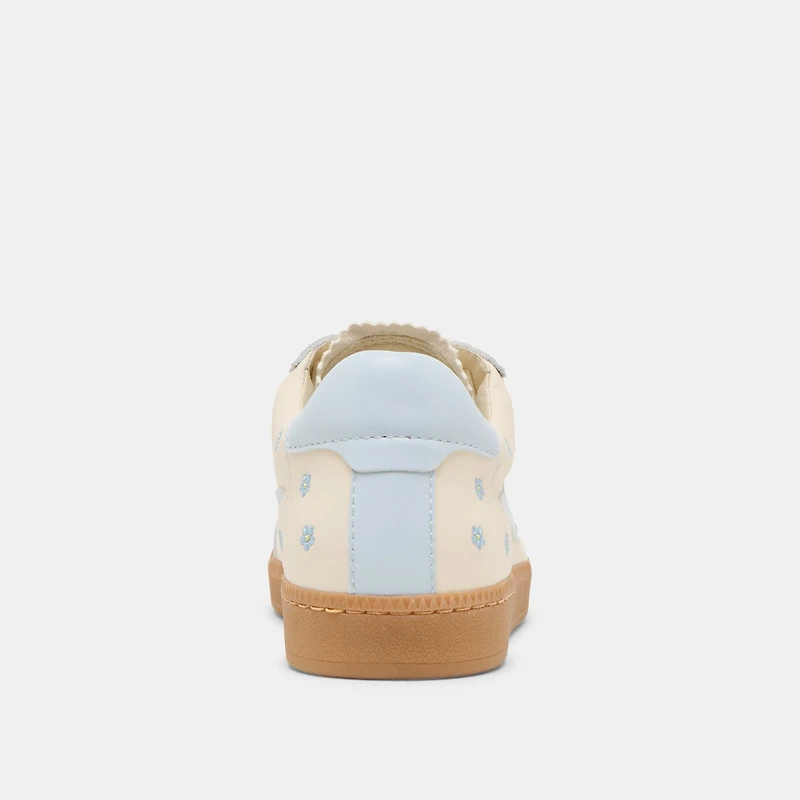 NOTICE BLUE FLORAL LEATHER