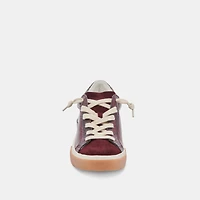 ZINA BURGUNDY PATENT