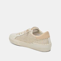 ZINA TAN/CREAM RAFFIA