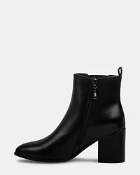 FILOMENA BLACK LEATHER