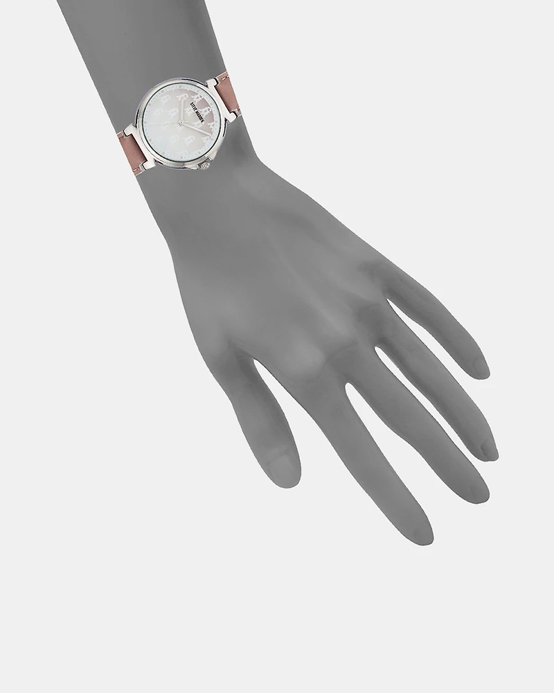 STACKED LOGO WATCH BLUSH MULTI