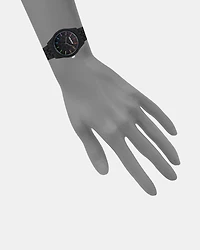 POWDER COATED WATCH BLACK