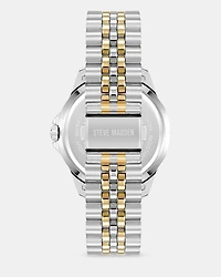 TWO TONE CLASSIC WATCH SILVER MULTI