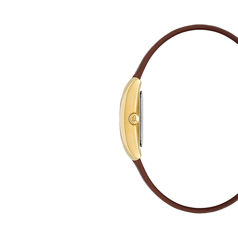 SLIM EMBOSSED WATCH GOLD MULTI