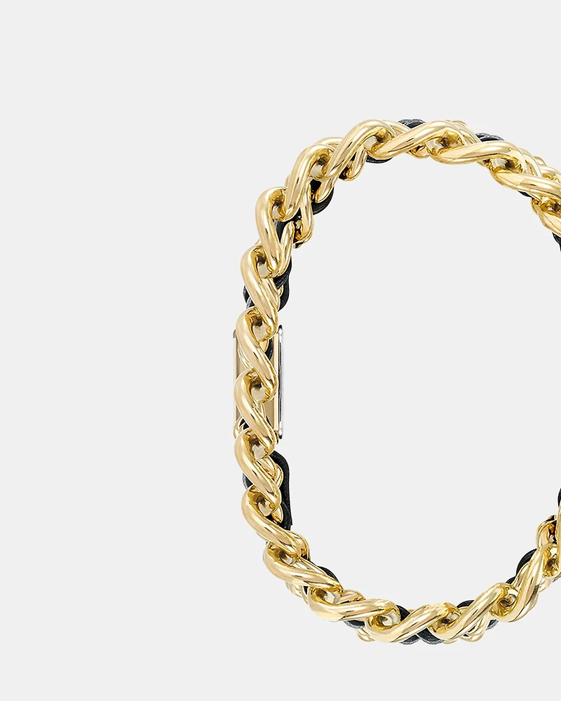 CHAIN BRACELET WATCH GOLD MULTI