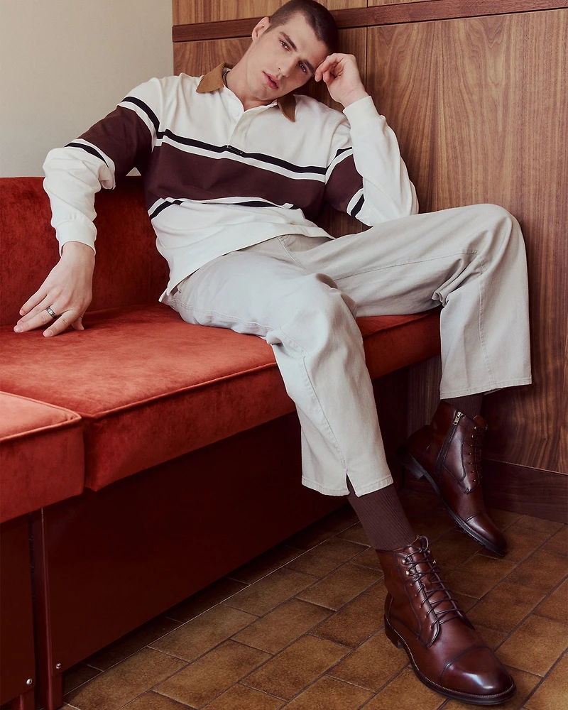 DAYMONN BROWN LEATHER