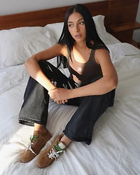 AZIEL TAN SUEDE