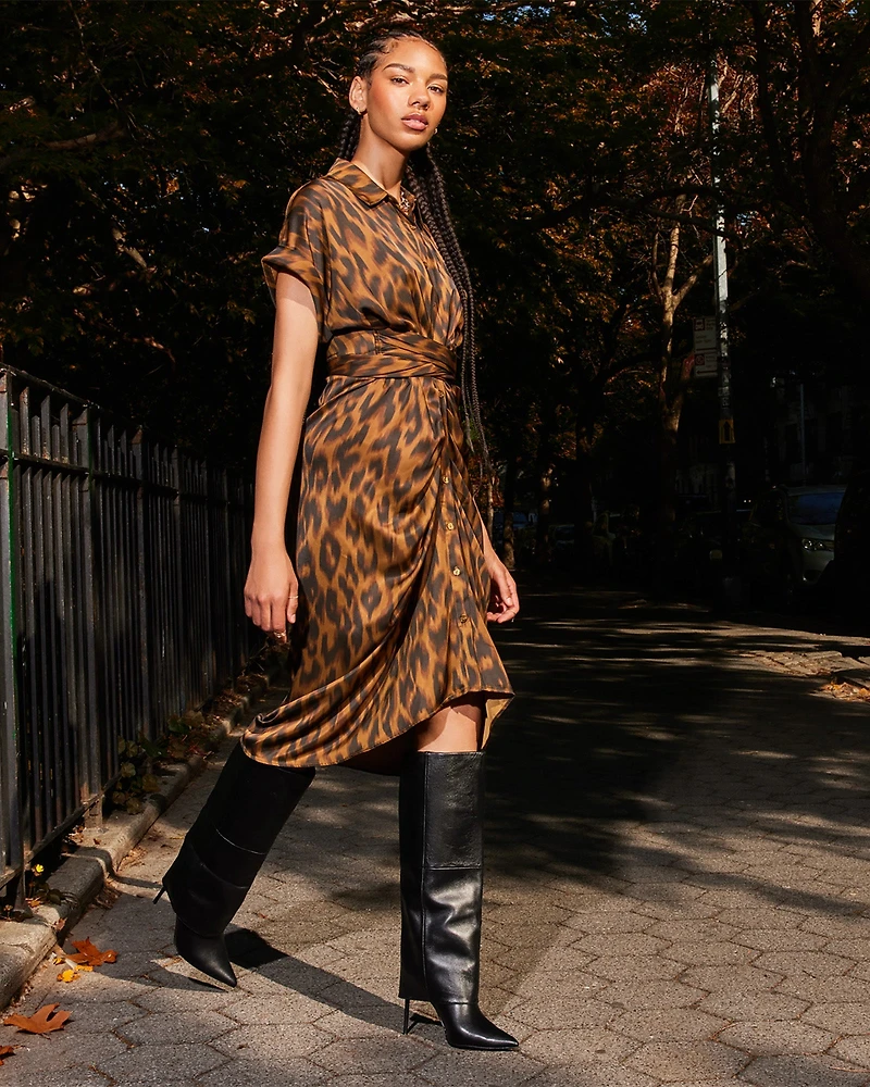 TORII DRESS LEOPARD
