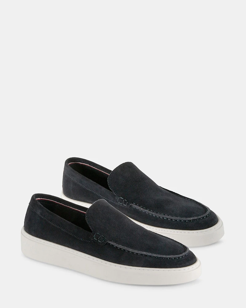 ASHTINN NAVY SUEDE