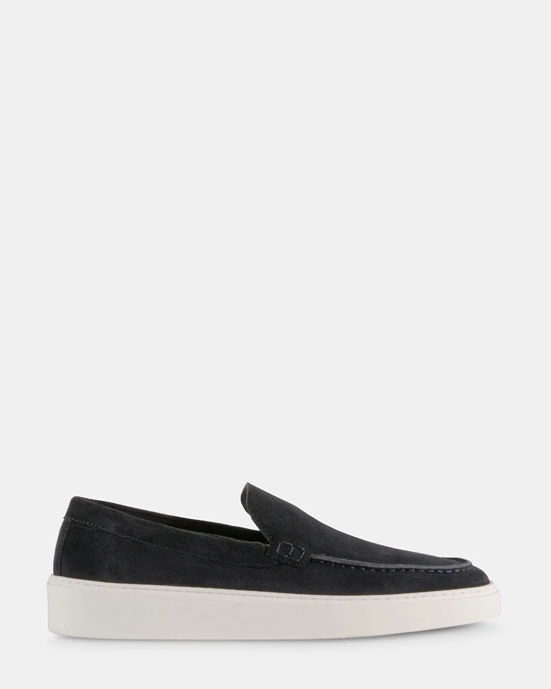 ASHTINN NAVY SUEDE