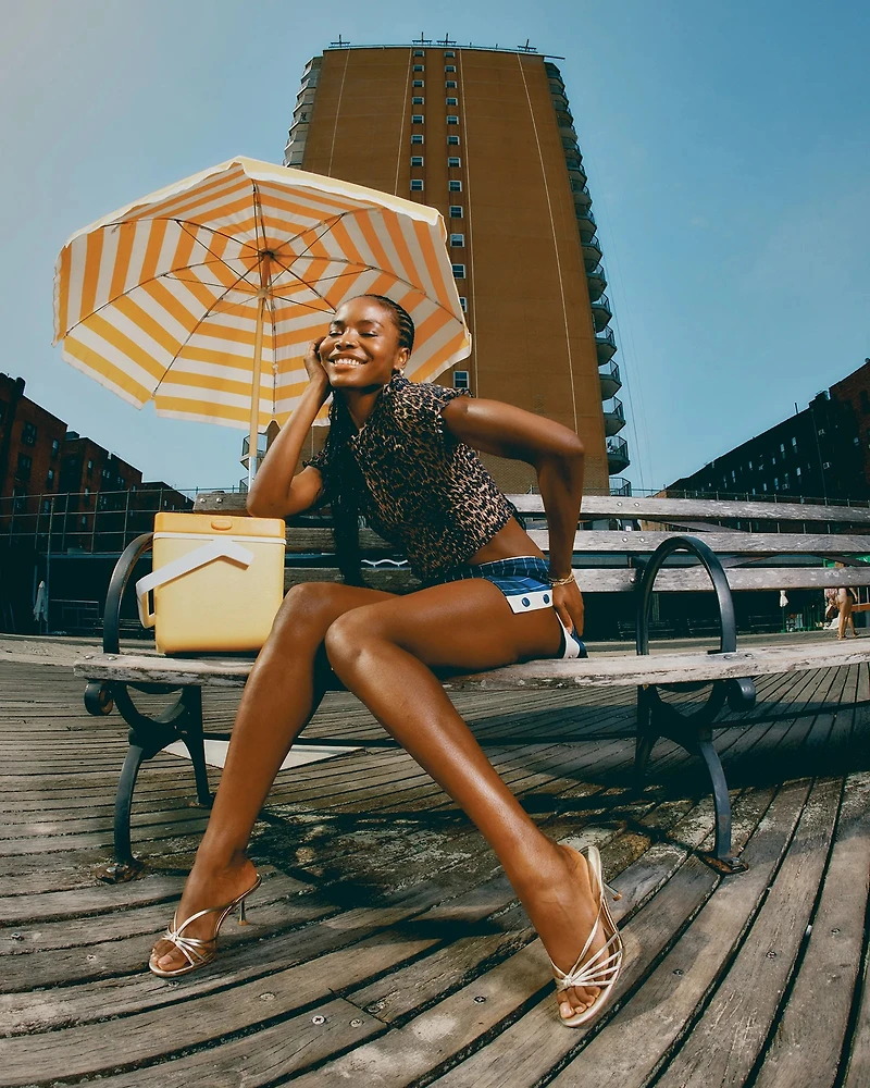 EDNA GOLD LEATHER