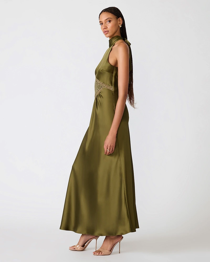 EMMALIE DRESS OLIVE