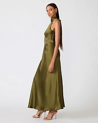 EMMALIE DRESS OLIVE
