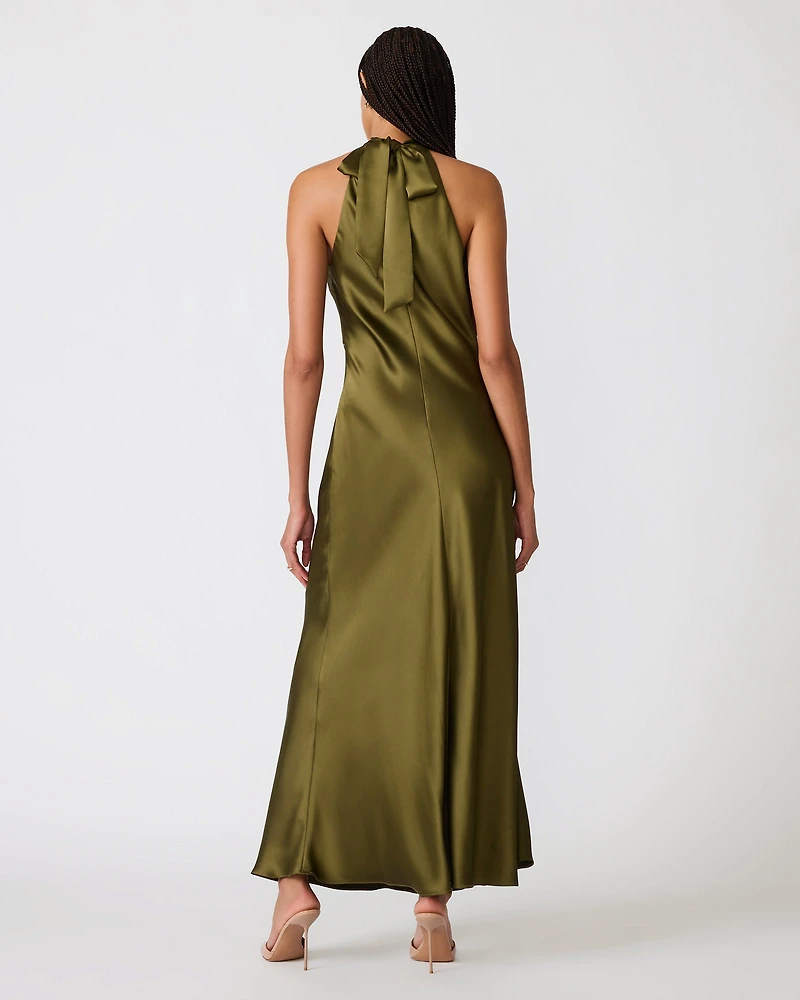 EMMALIE DRESS OLIVE