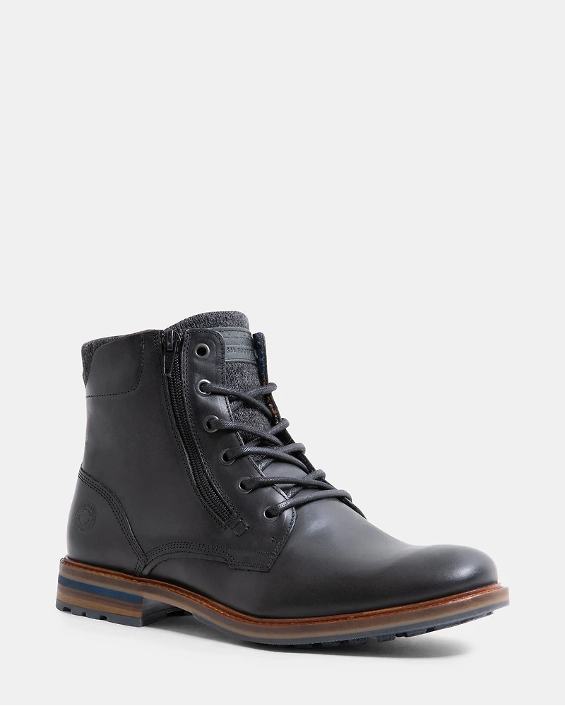 BALDWIN BLACK LEATHER