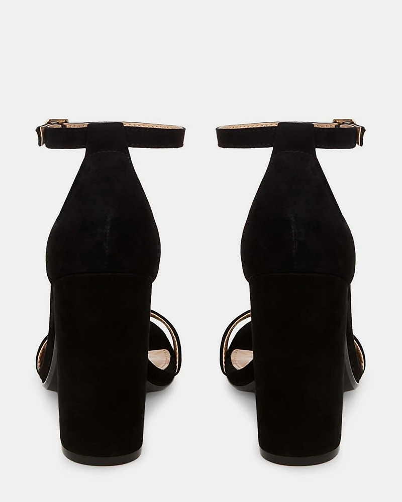 CARRSON BLACK SUEDE