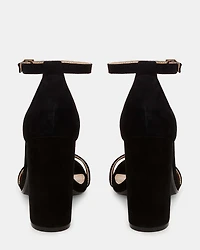 CARRSON BLACK SUEDE
