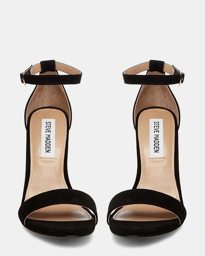CARRSON BLACK SUEDE