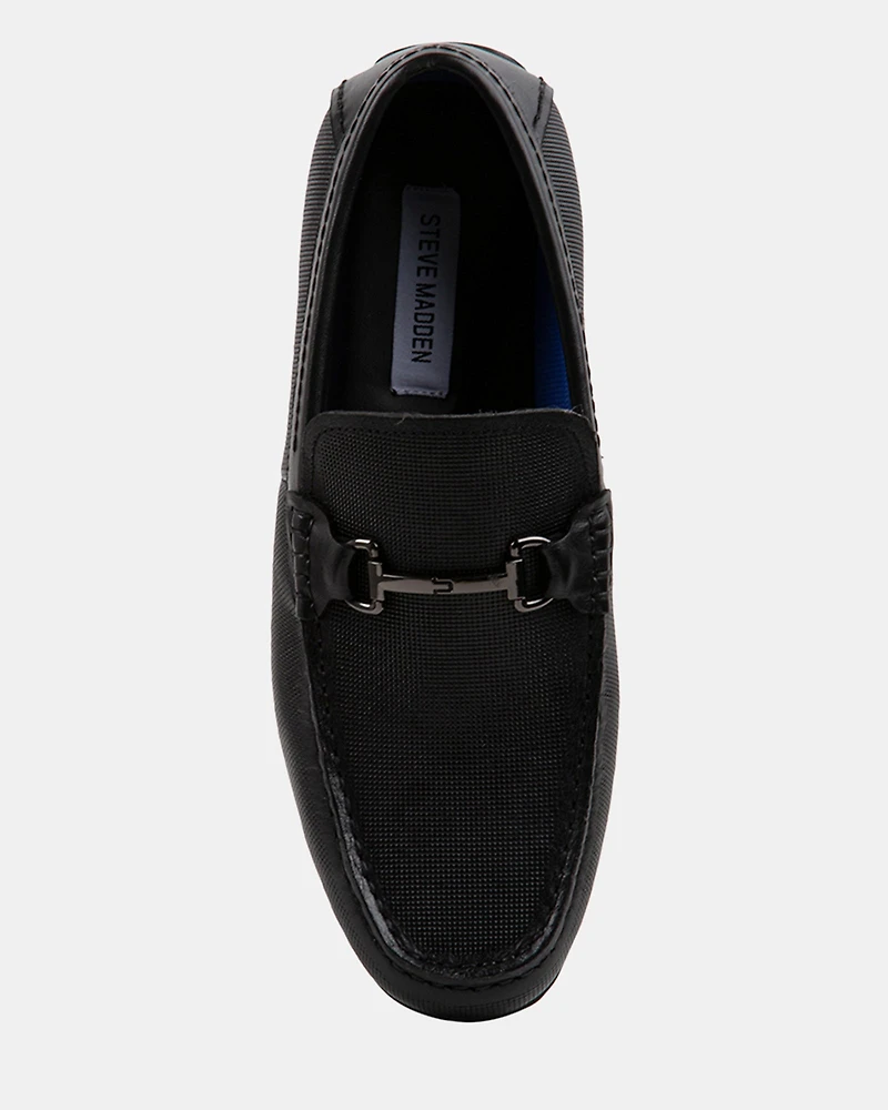 KYSON BLACK LEATHER