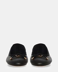 BLOSSOMS BLACK LEATHER