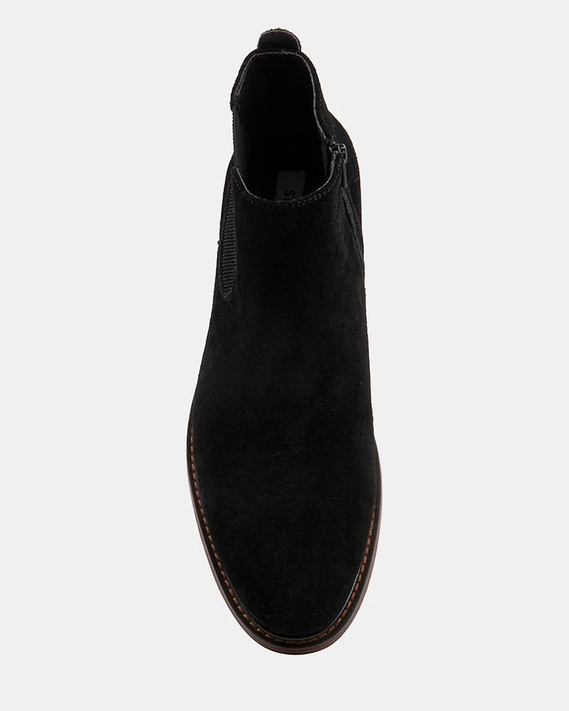 HARLANN BLACK SUEDE