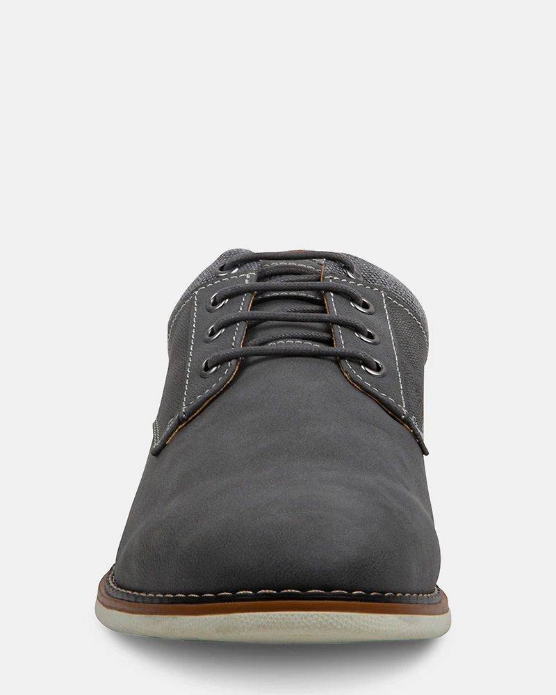 JAXSON GREY NUBUCK