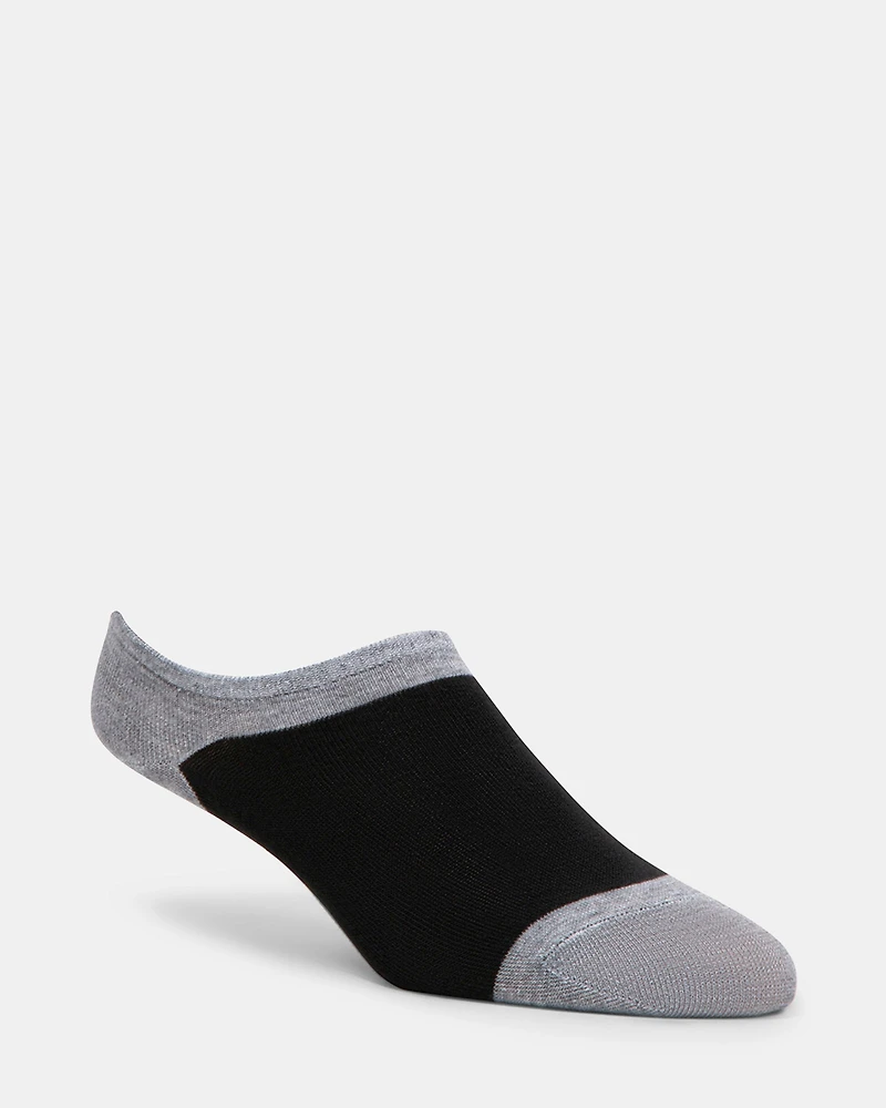 5PK MEN'S WHITE MULTI SNEAKER SOCKS