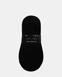 5PK MEN'S BLACK MULTI SNEAKER SOCKS