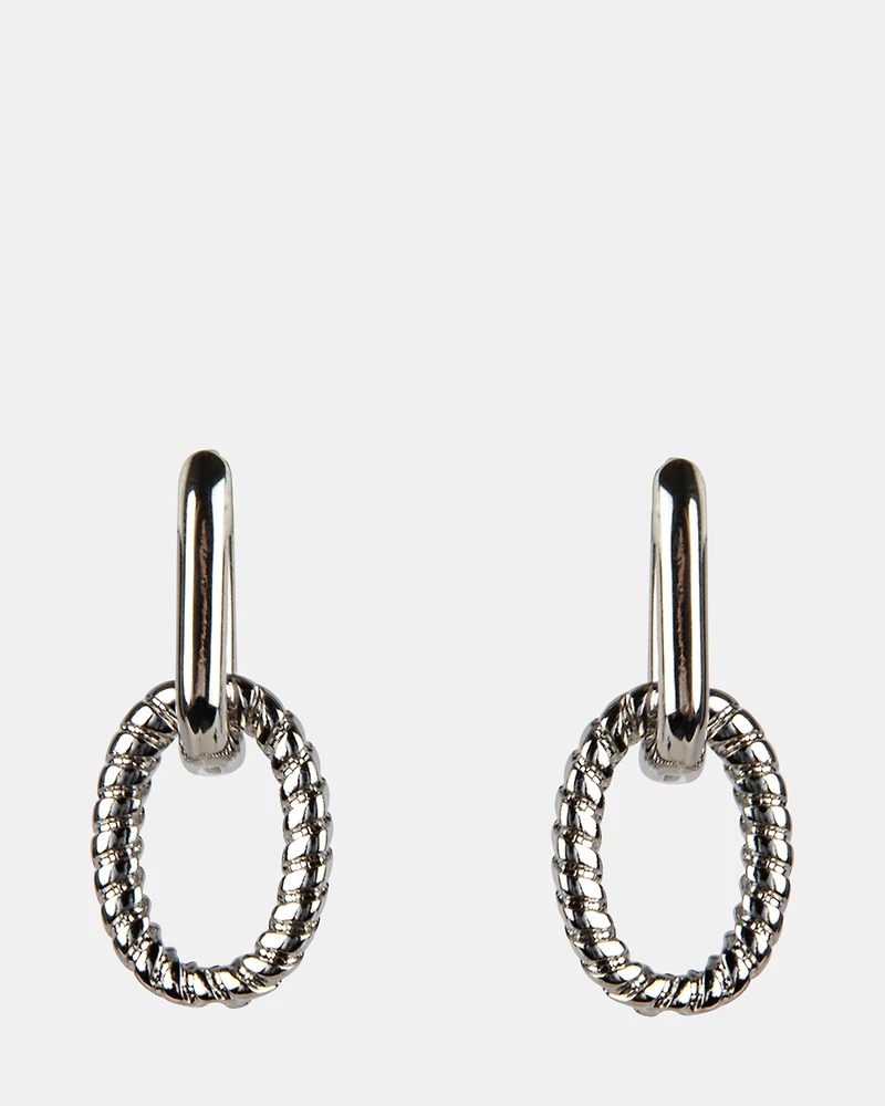 LINK EARRING SILVER