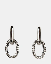 LINK EARRING SILVER