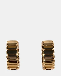 HUGGIE EARRING GOLD