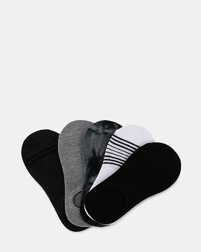 SOPHIE SOCKS BLACK MULTI