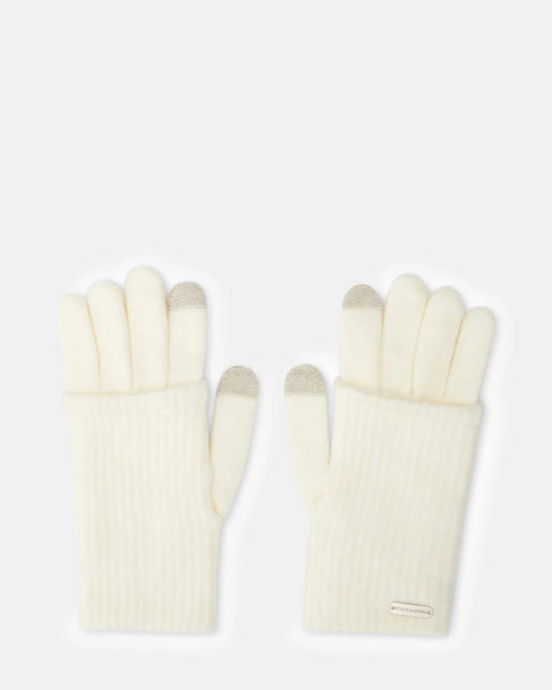 GEMMA TOUCHSCREEN GLOVES NATURAL
