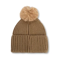BILLIE POM BEANIE TAN