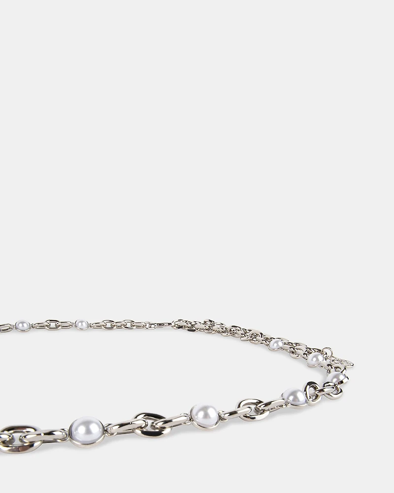 PEARL LINK BELT SILVER