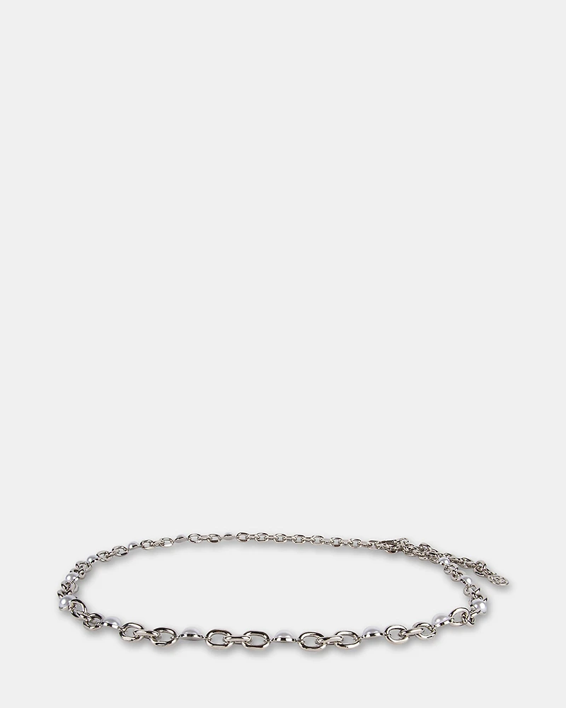 PEARL LINK BELT SILVER