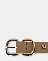 DOUBLE D-LINK BELT TAN